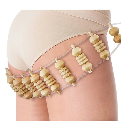 Relaxing Wooden Back Roller